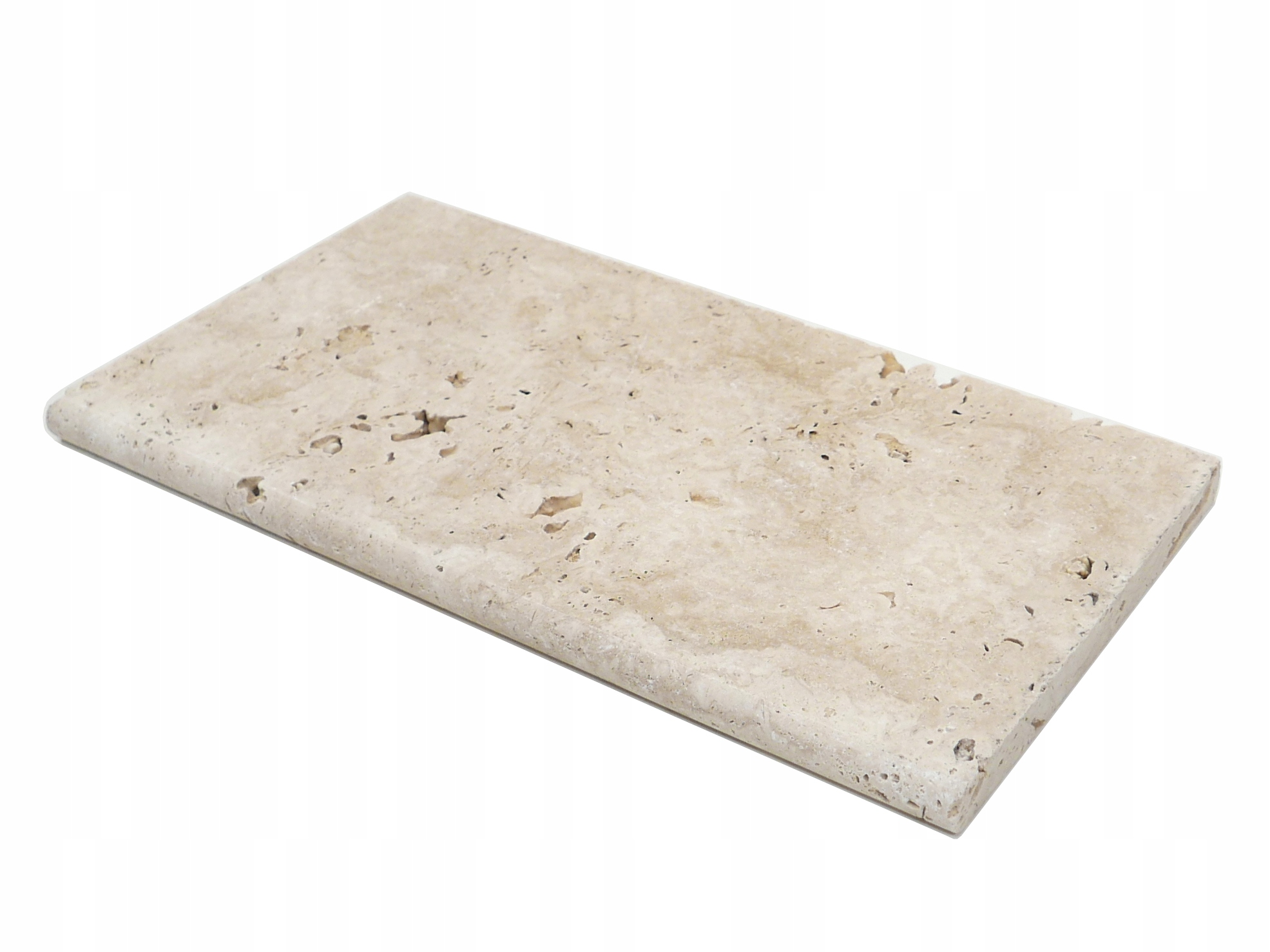 STOPNICA SCHODOWA TRAWERTYN IVORY TREP 30X60 ANTIQ