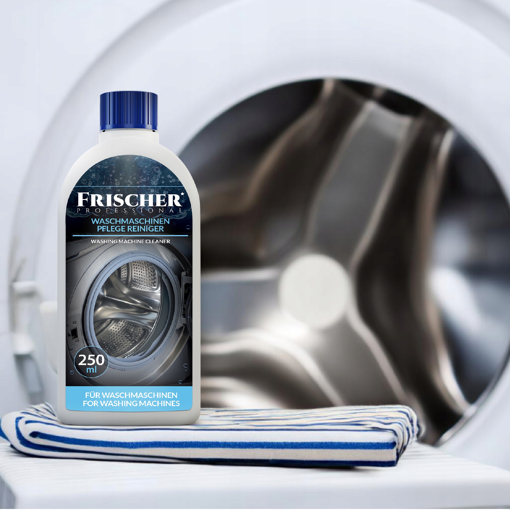 PŁYN DO CZYSZCZENIA PRALKI ŚRODEK CZYSZCZĄCY UNIWERSALNY 250ml Marka bez marki