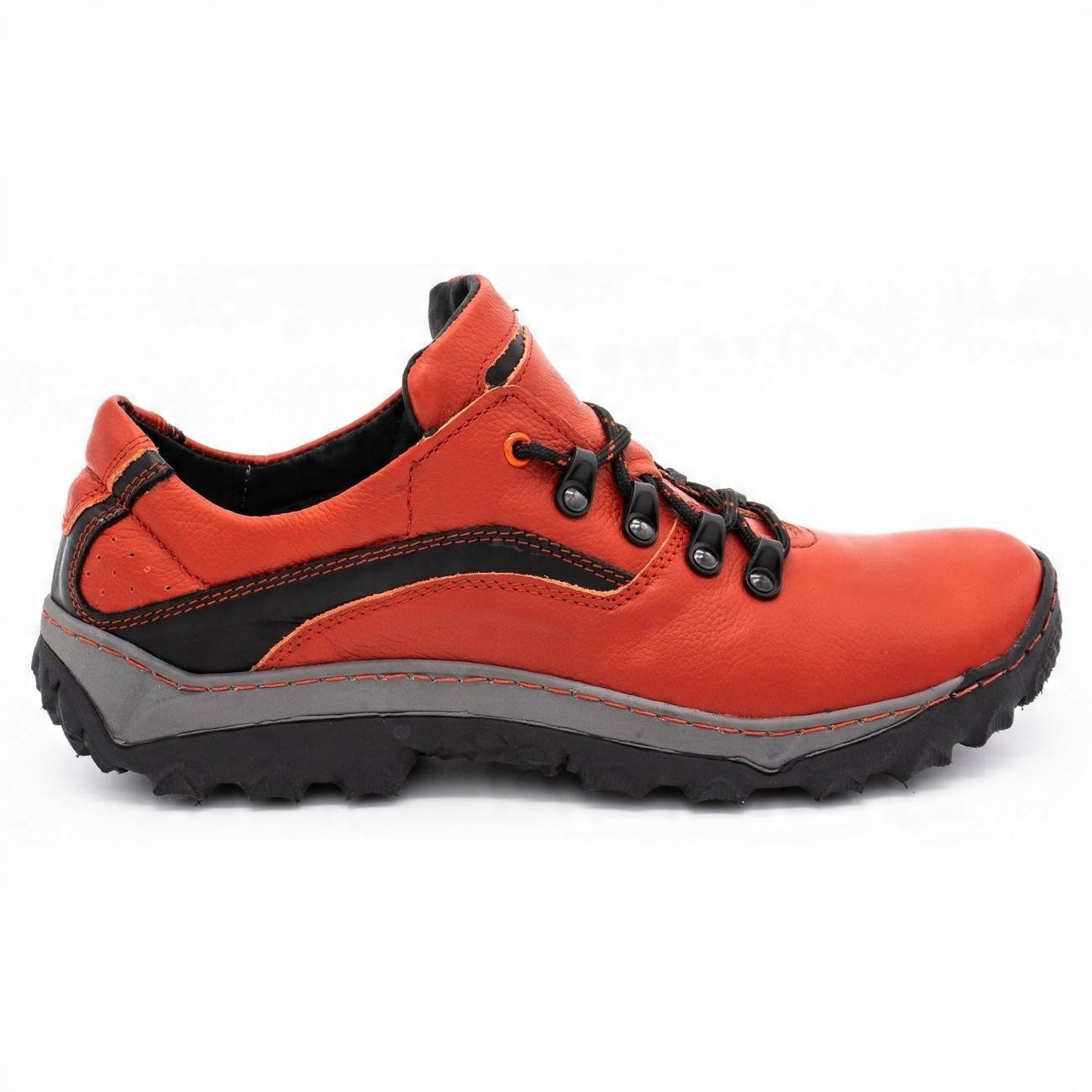 

Czerwone Skóra naturalna Buty Kent r.42