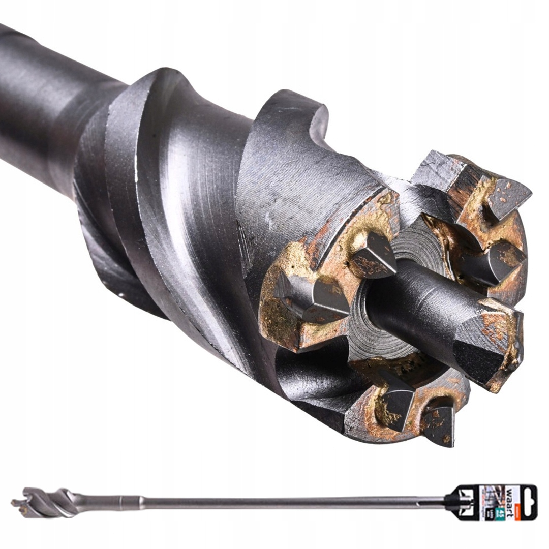 Wiertło przebiciowe do muru betonu SDS-max 45 x 600 mm quatro