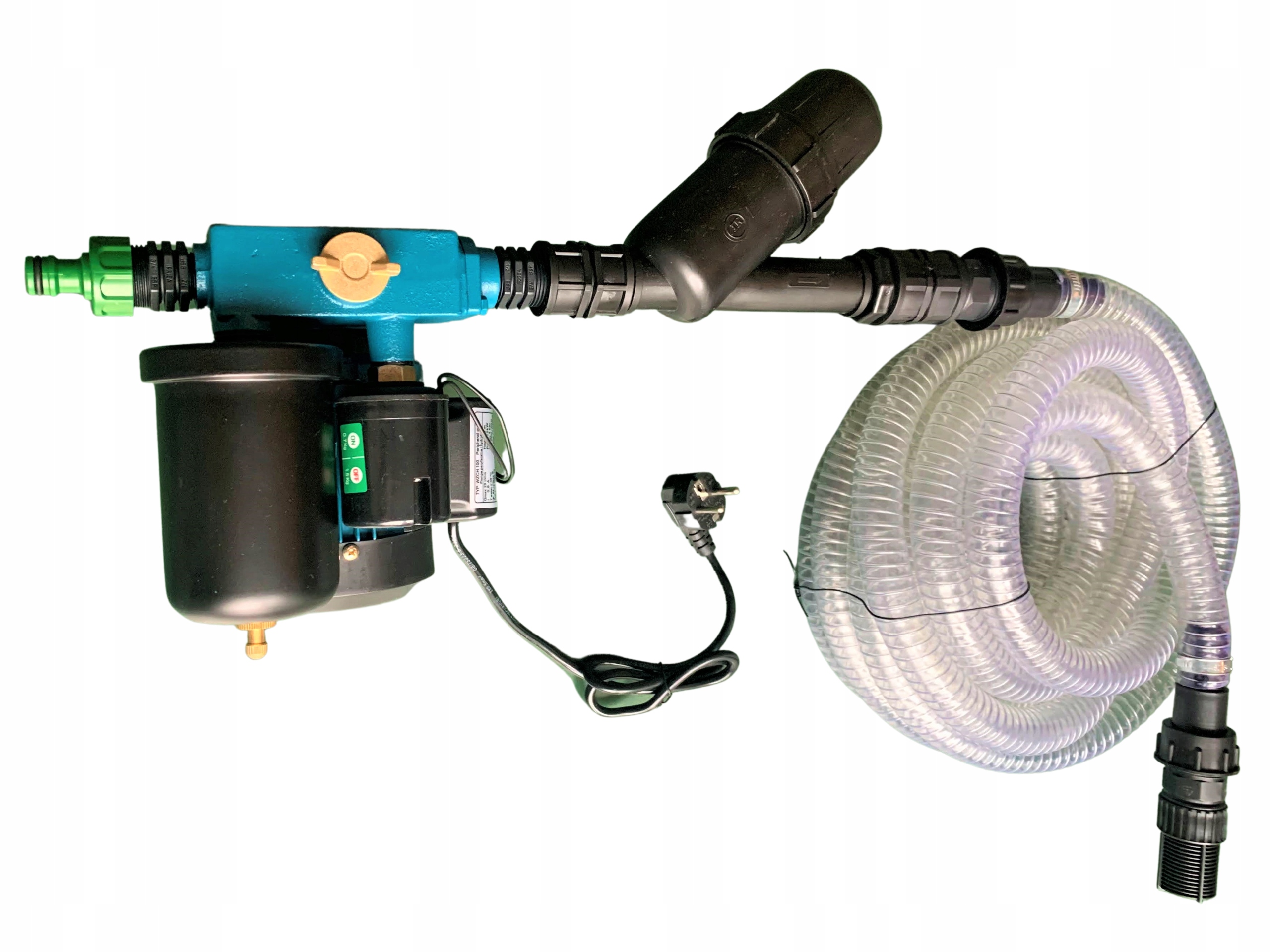 Pompa ogrodowa podlewania z beczki 1200l/h 2-3bar 120W do akumulatora solar