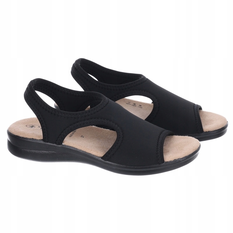 Dámské zdravotní sandály Sanital Flex 8024.17 Black černé Vel. 36