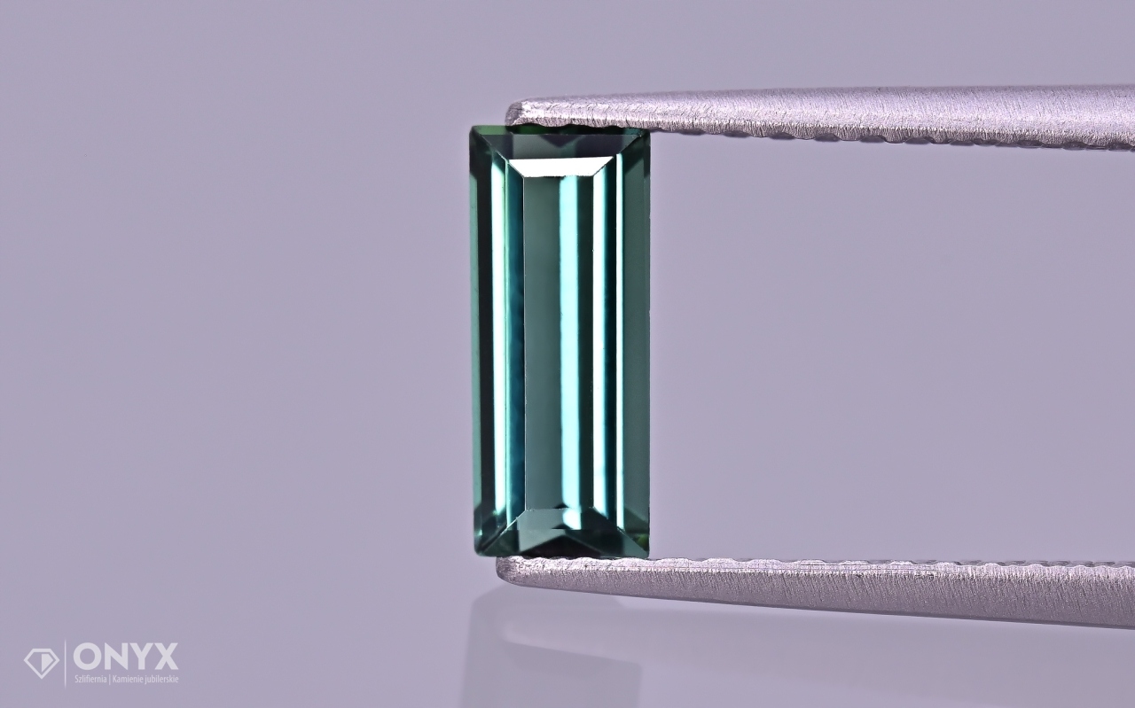 Turmalín fazetovaný obdélník 8x3,5 mm