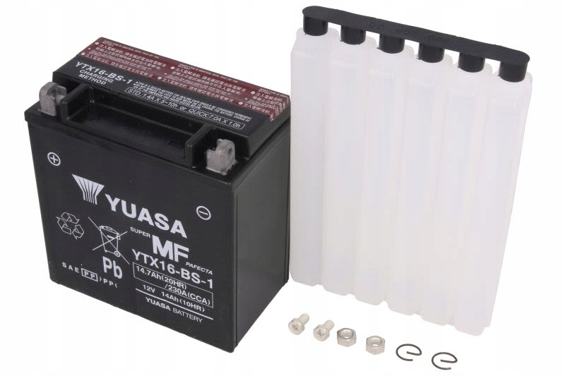 YTX16-BS-1 - Акумулятор YUASA 12V 14.7 Ah / 230A L+