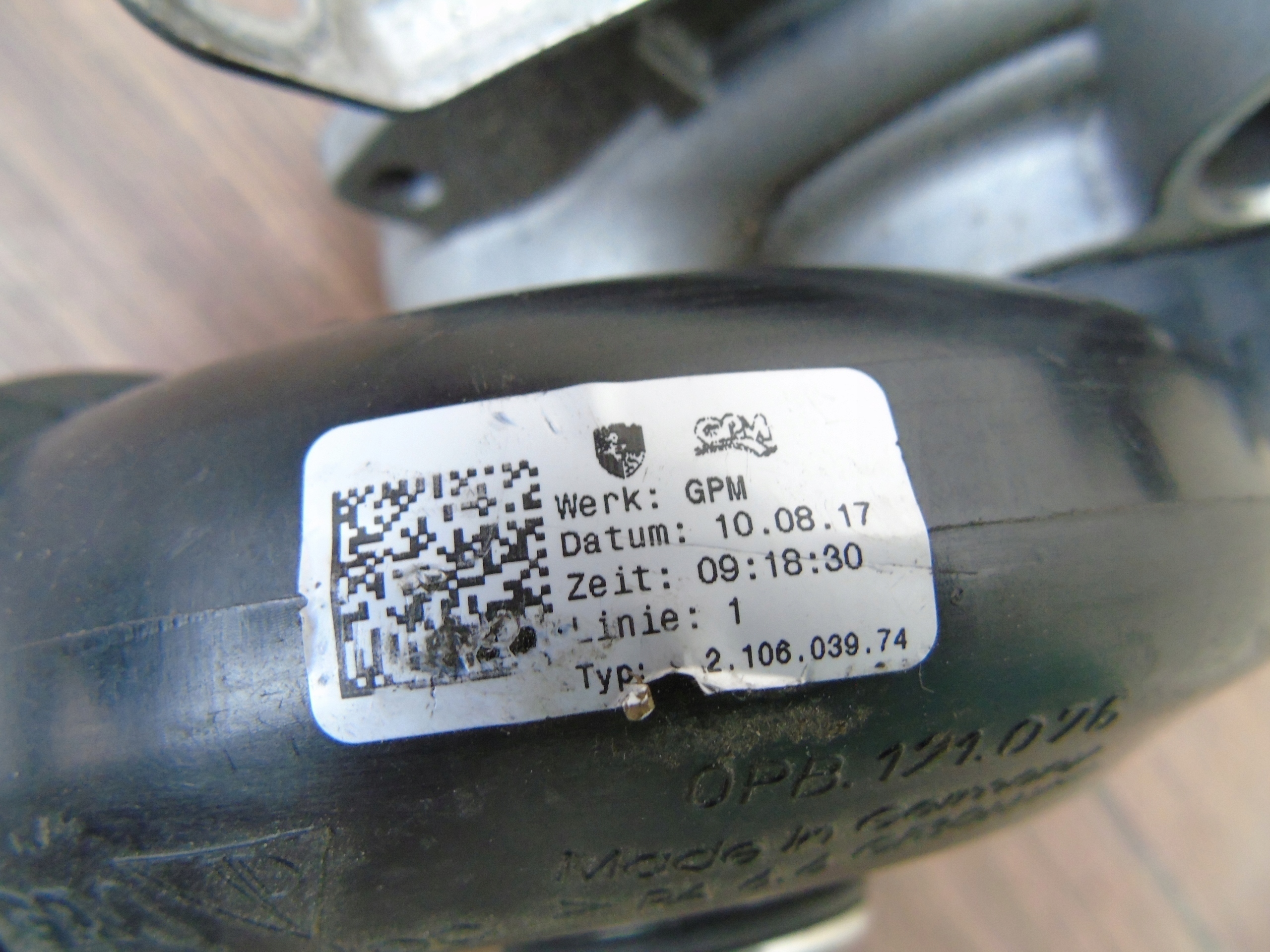 water pump PORSCHE CARRERA 911 991.2 16-20
