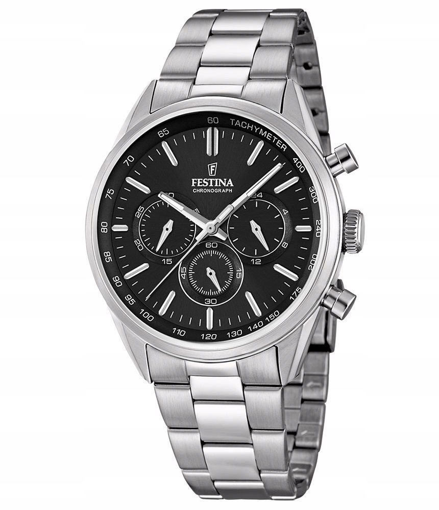 Pánské Hodinky Festina Timeless Chrono F16820/4 44,00 mm 5ATM
