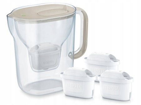 Dzbanek filtrujący Brita Dzbanek Brita Essential XL+3 wkłady (piaskowy)