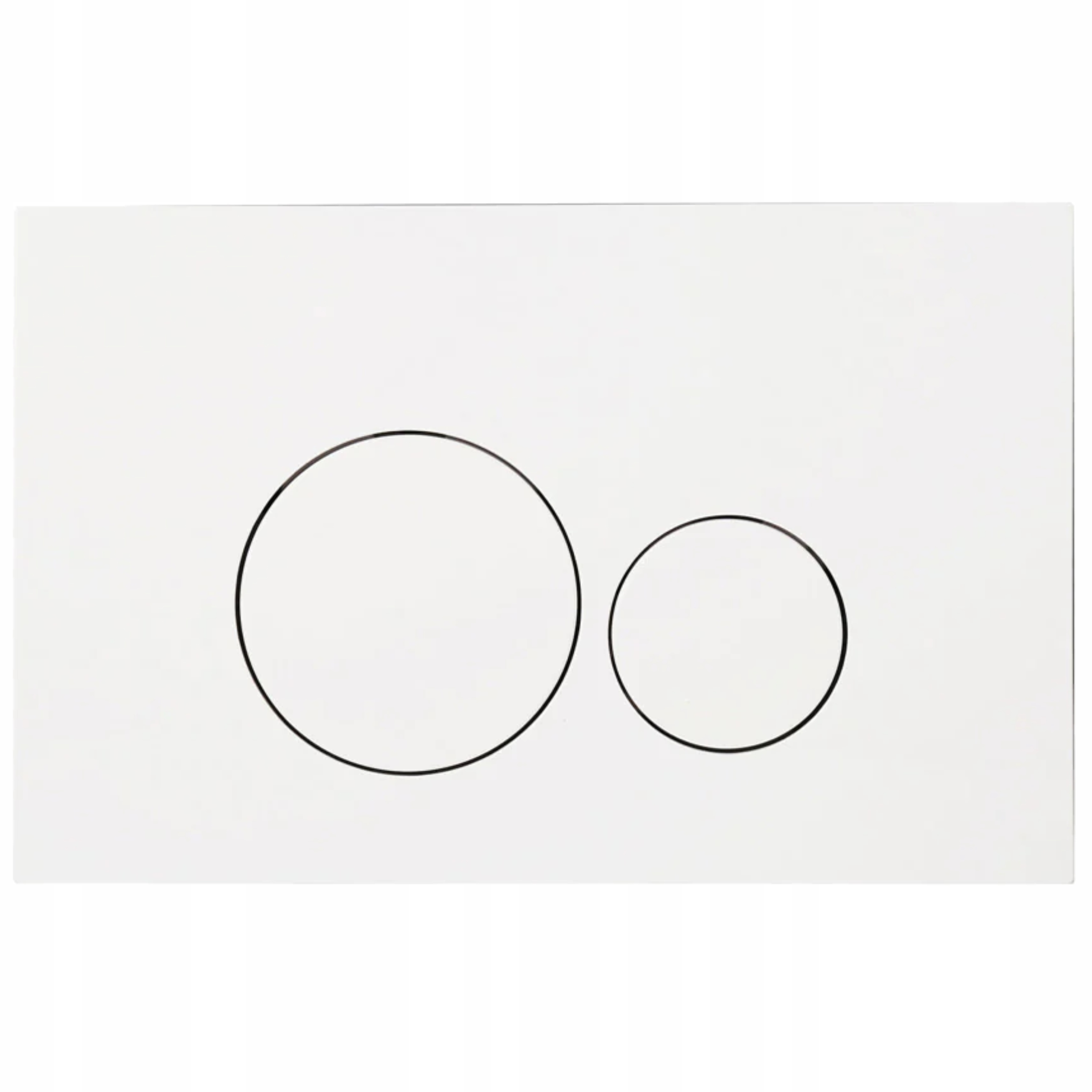 Aquauno Splachovací Tlačítko Pro Wc Geberit Sigma Bílé Matné Kulaté Tlačítka