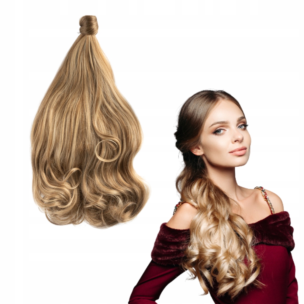 Syntetický Kuželový Poník 60 cm #chocolate blond