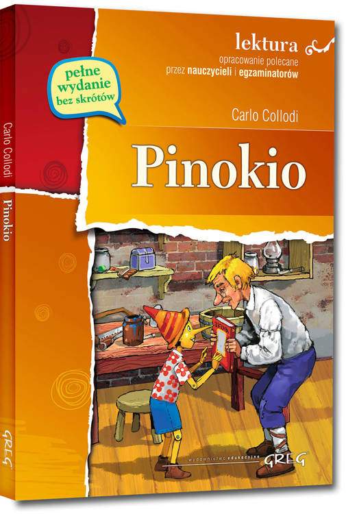 

Pinokio Carlo Collodi Wydawnictwo Greg