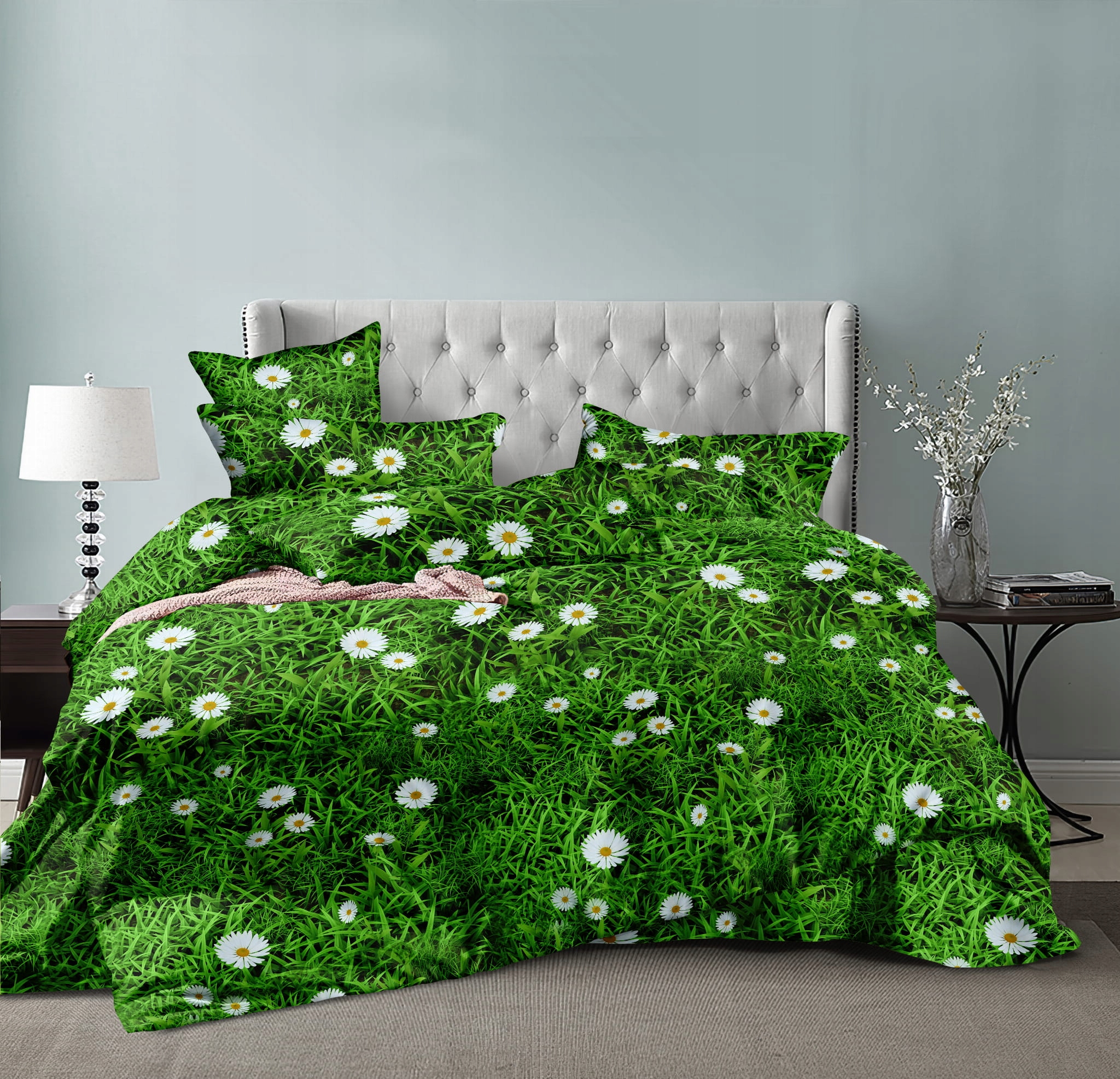 POŚCIEL 160x200 STOKROTKI Pieknesny_pl jakość modna Stan opakowania oryginalne