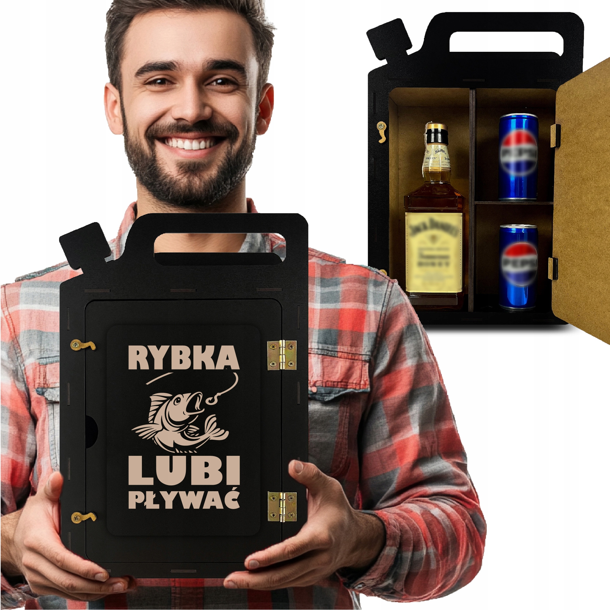 Barek Urodzinowy Dla Faceta Dzień Chłopaka Wędkarz Ryby Rybak