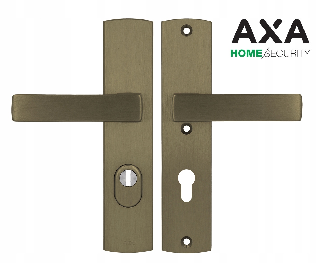 Axa Vonkajšia kľučka Apollo s ochranou Flex, 92 mm, F4 staré zlato