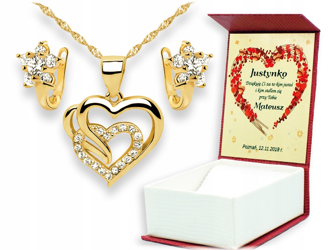 

Prezent Kobiety Dziewczyny Żony Serduszko Kwiatek