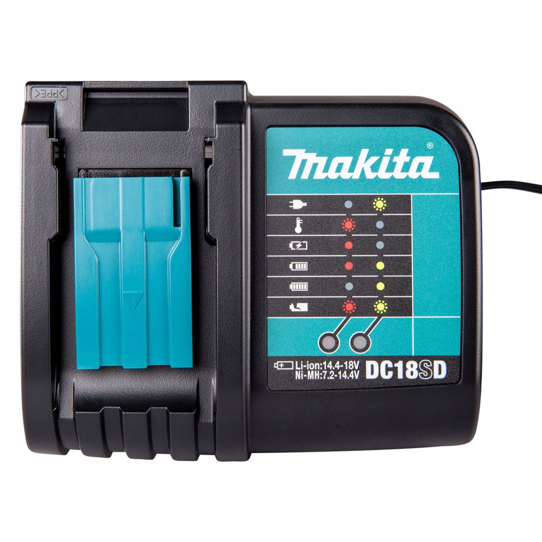 Vícenapěťová nabíječka Makita DC18SD Lxt Li-Ion 14,4-18V Ni-MH 7,2-14,4V