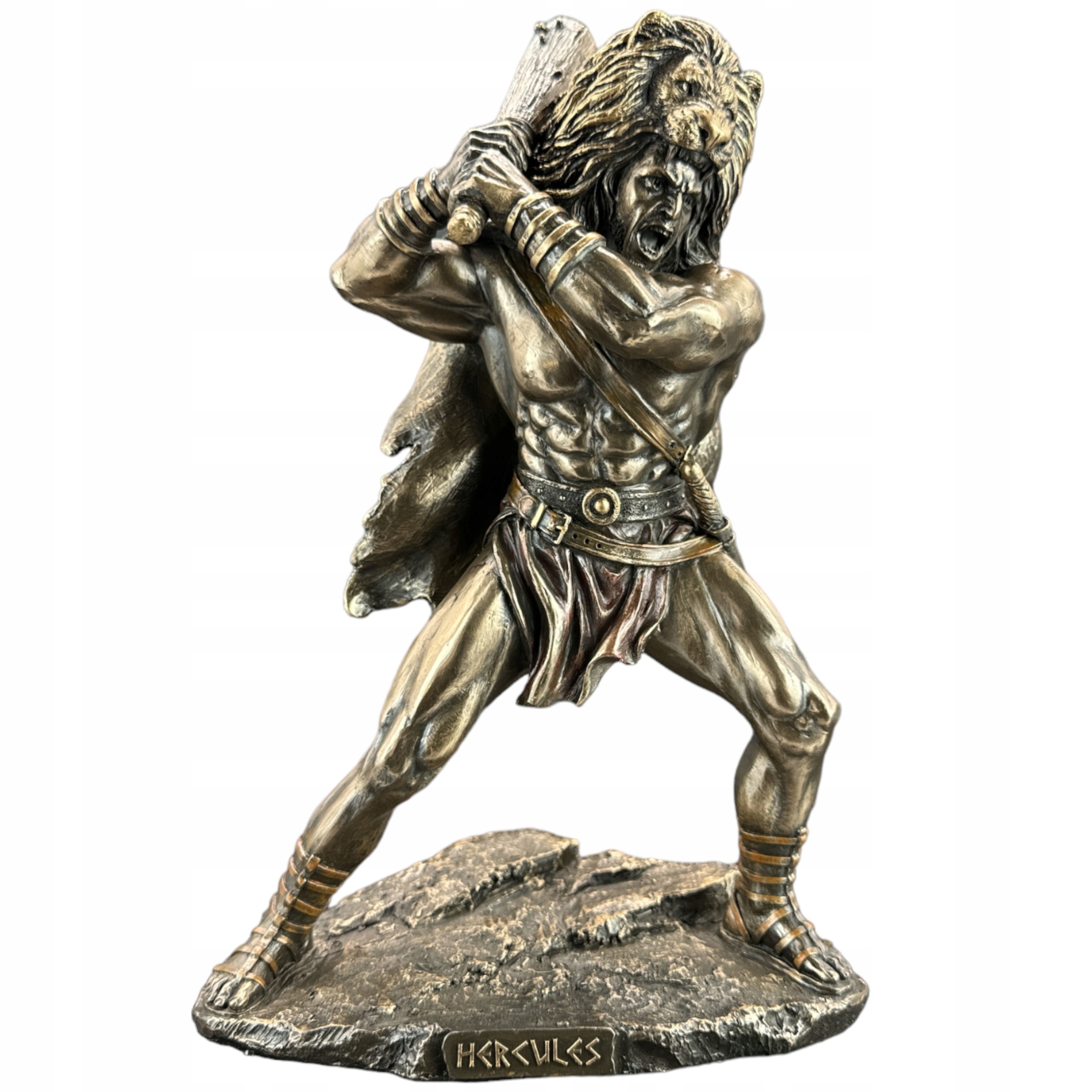 Figurka Socha Soška Herkules V Koži Leva Veronese WU77678A4