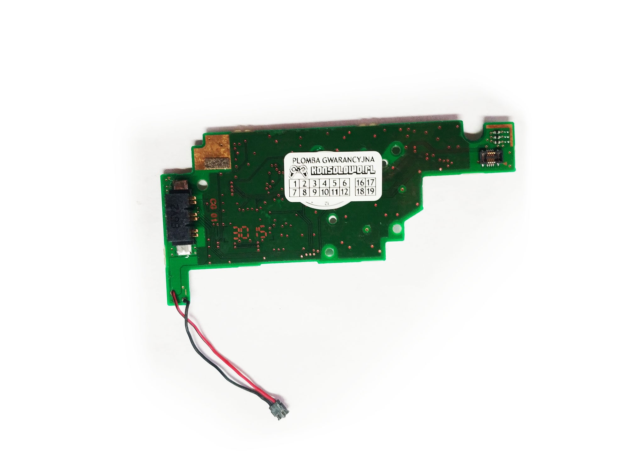 Płyta włącznika z obwodem przycisków ABXY New 3DS