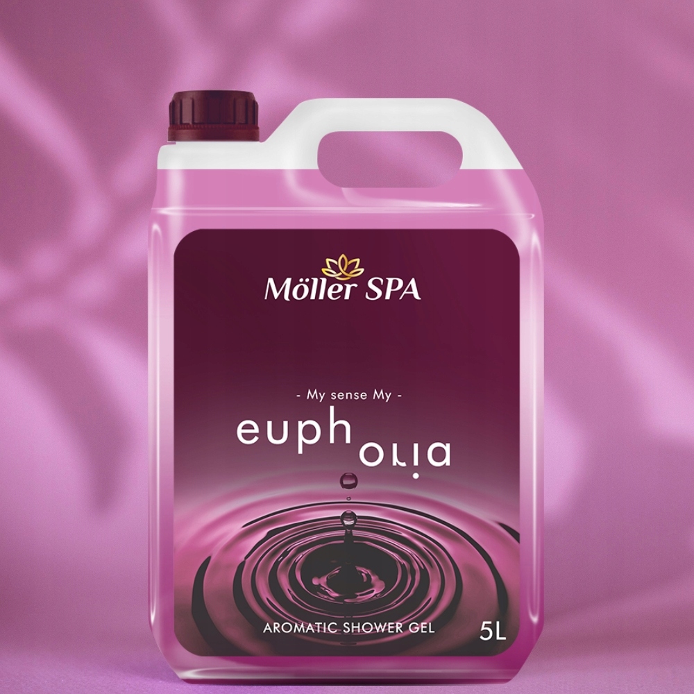 Möller My sense My Euphoria Sprchový Gel Dámský S Vůní Parfému 5 L