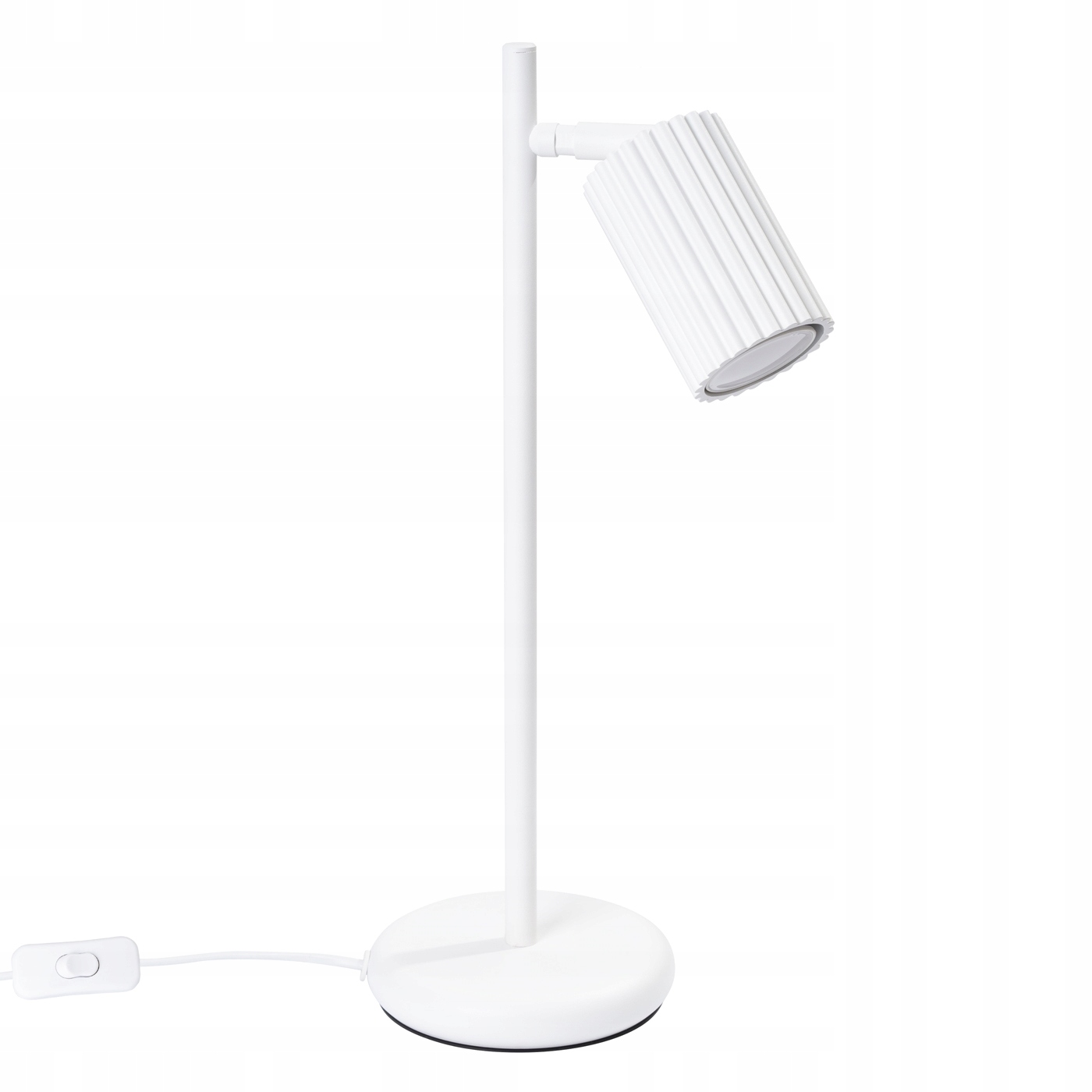 Stojící stolní lampa Noční 1x GU10 Bílá Karbon 1548 Sollux