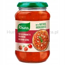 Levně Knorr Omáčka na špagety Bolognese 400 g