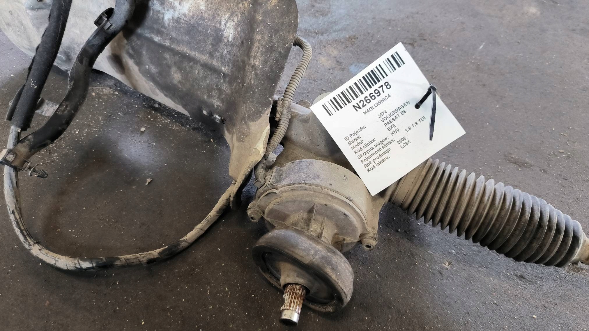 Boîter direction VOLKSWAGEN PASSAT B6