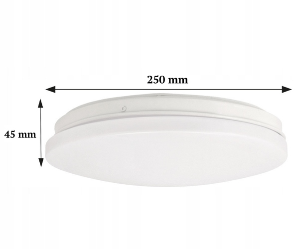 PLAFON LAMPA SUFITOWA PANEL LED 12W 960lm IP44 Marka Ecolight