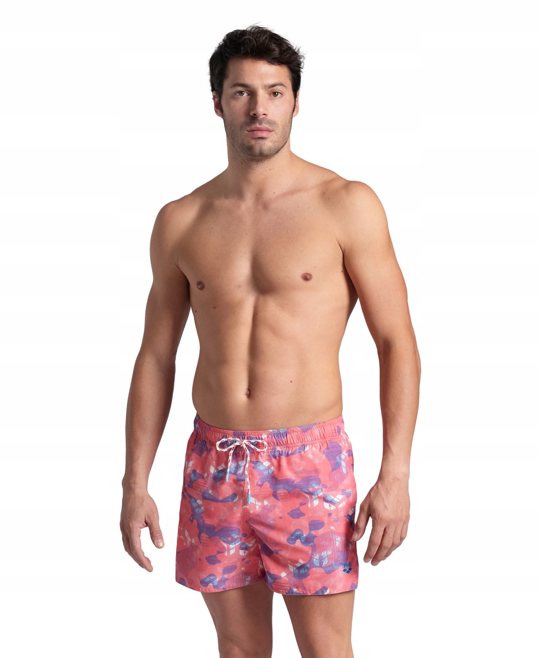 Spodenki Arena WATER PRINTS BEACH SHORT AO CALYPSO CORAL-MULTI XXL
