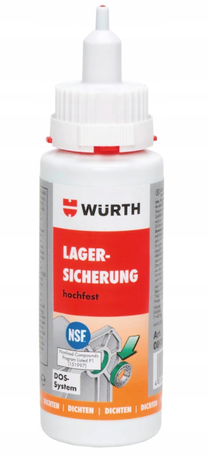 

Wurth Klej do łożysk Mocny 25ml