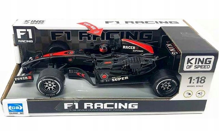 

Auto Wyścigowe 28CM Światło Dźwięk Formuła Bolid