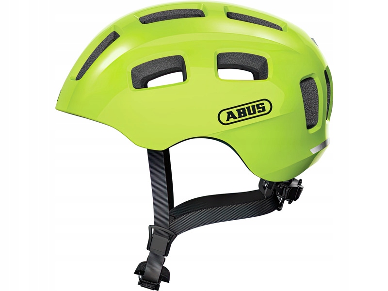 Kask rowerowy Abus Youn-I 2.0 Żółty dla Dzieci (rozmiar M)