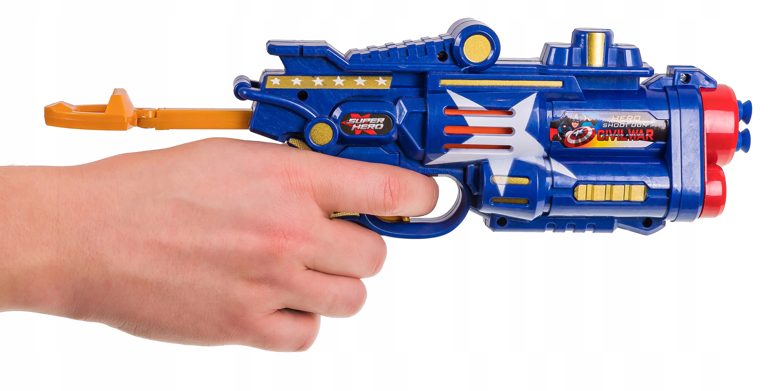 PISTOLET AVENGERS NA NABOJE PIANKOWE 10SZT Marka Avengers