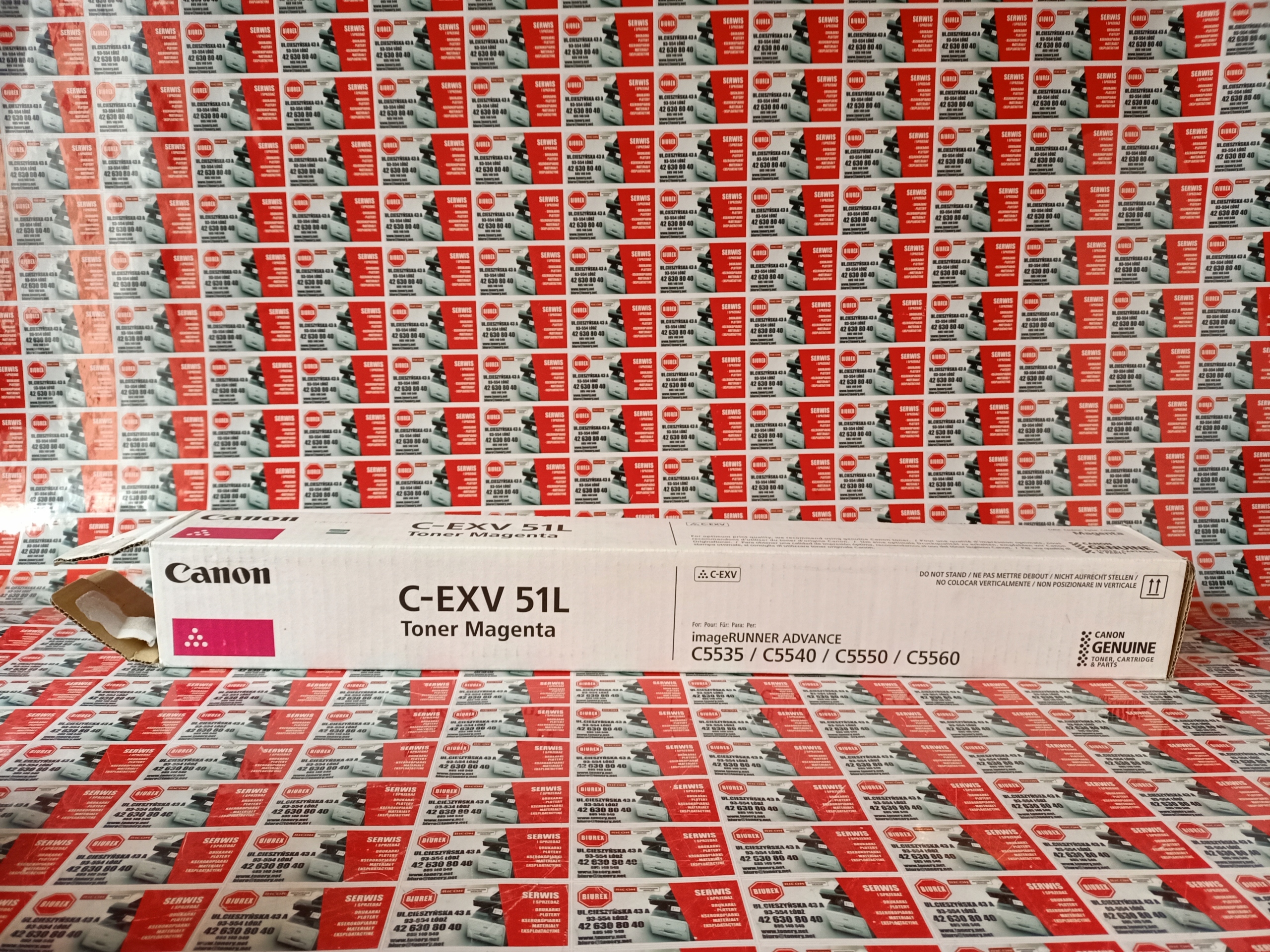 Toner Canon C-exv 51L pre C5535 Magenta originál