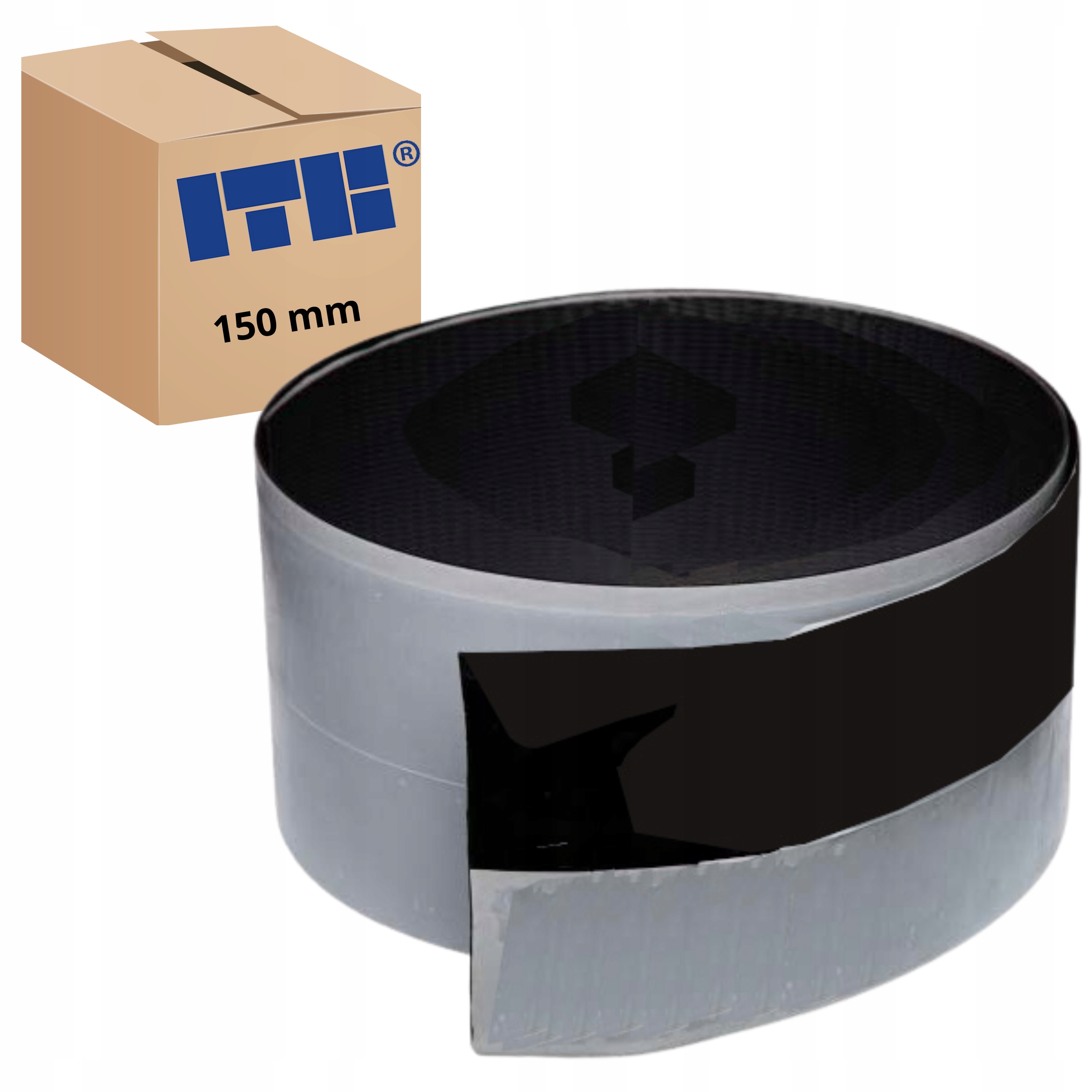 Taśma Uszczelniająca Blacha do Przerw Roboczych Jednostronna 150 mm 25mb