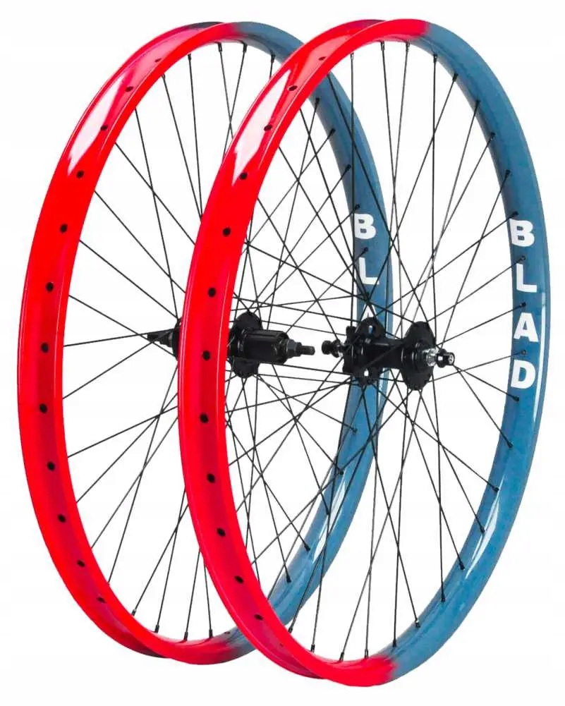 Mafiabikes Blad Geared 27.5" sada kol Wheelie Red Grey