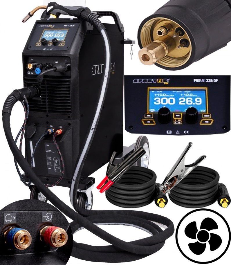 Invertorová Svářečka Migomat Spartus Pro 335 Dual Pulse Synergie Mig 300A