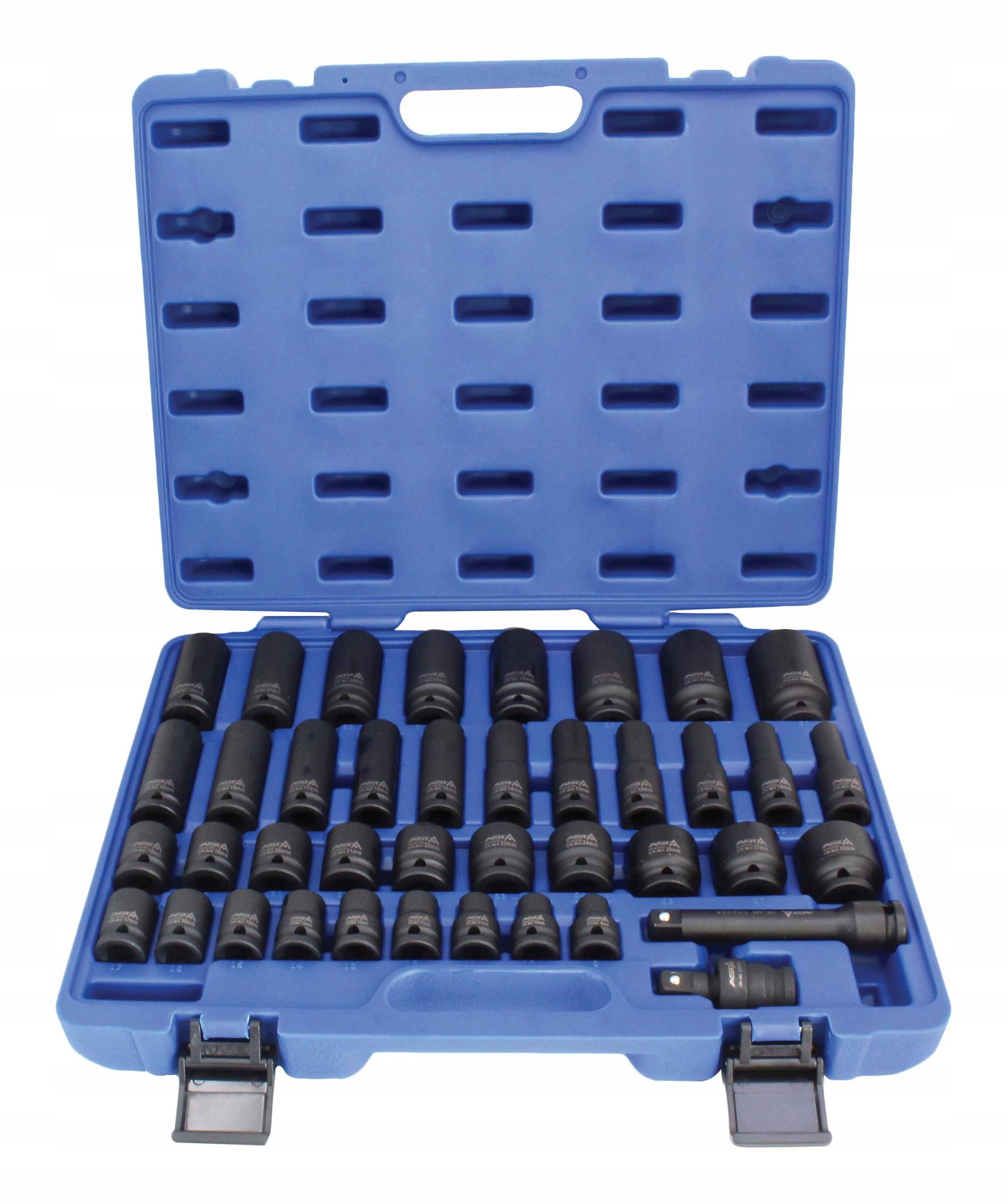 ZESTAW NASADEK UDAROWYCH KRÓTKIE DŁUGIE 1/2 9-30mm