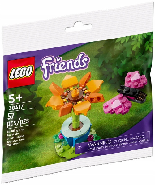 Lego Friends Ogrodowy kwiat i motyl 30417