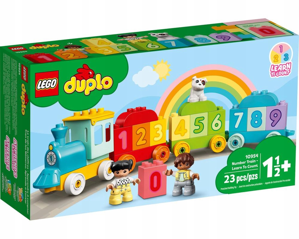 

Lego 10954 Duplo Pociąg z cyferkami nauka licz