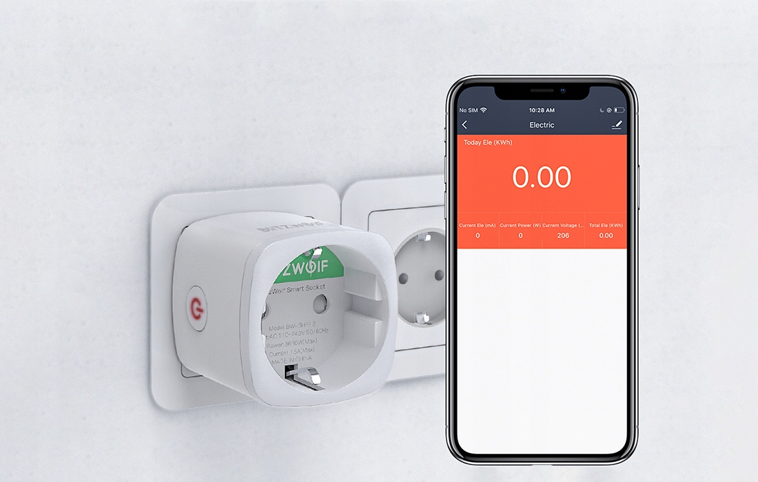 Inteligentne gniazdko ZigBee Blitzwolf BW-SHP13 Waga produktu z opakowaniem jednostkowym 0.25 kg