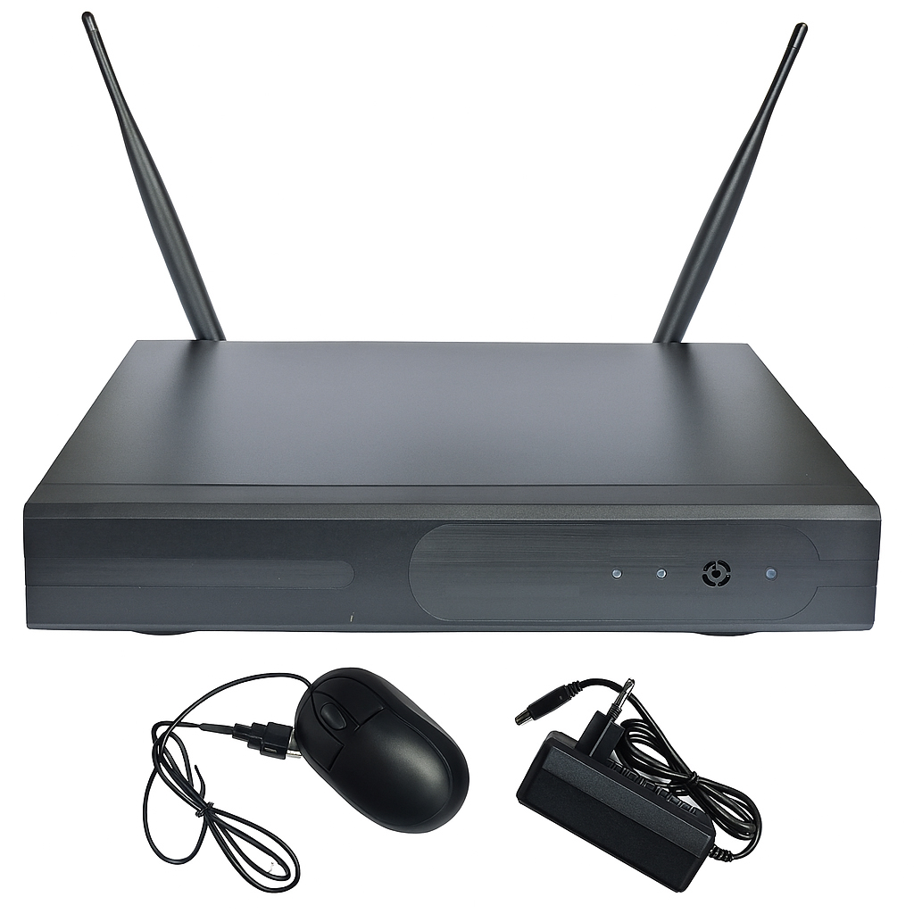 8 kamer Rejestrator monitoring Wifi bezprzewodowy Full Hd podgląd