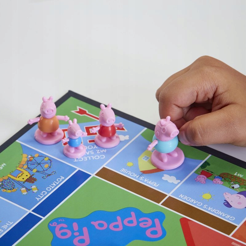 Gra planszowa Hasbro Monopoly Junior Świnka Peppa Wiek gracza 5-7 lat 8-11 lat