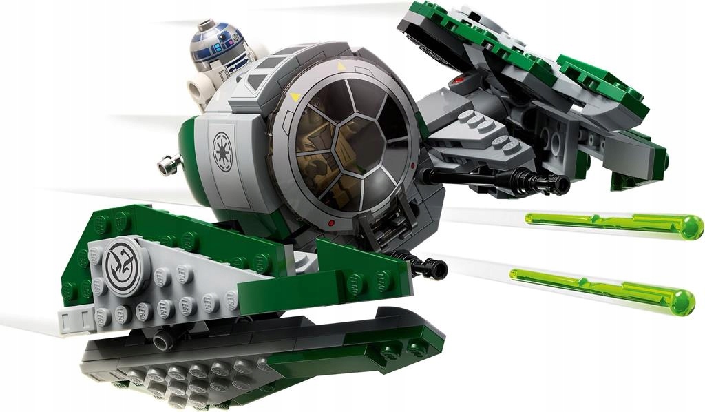 KLOCKI LEGO | STAR WARS 75360 JEDI STARFIGHTER YODY DROID R2-D2 + TORBA Marka LEGO