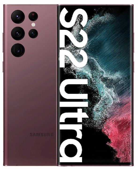 Smartfon Samsung Galaxy S22 Ultra 12 Gb 512 Gb 5G Burgund +ładow25w Folia