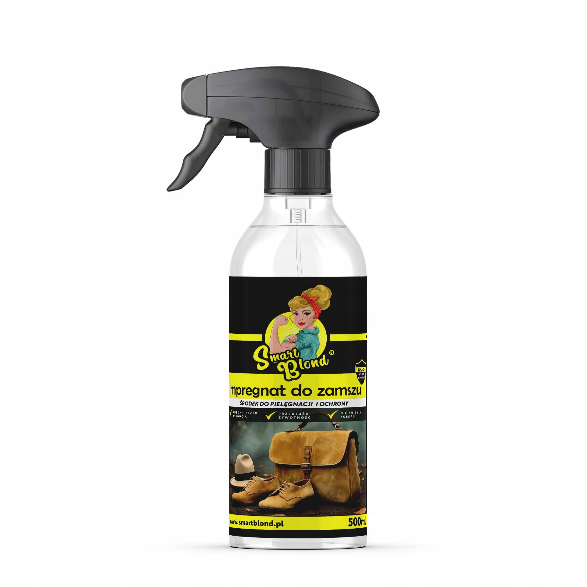 SmartBlond impregnace na semiš, ochrana před vlhkostí a nečistotami 1 litr