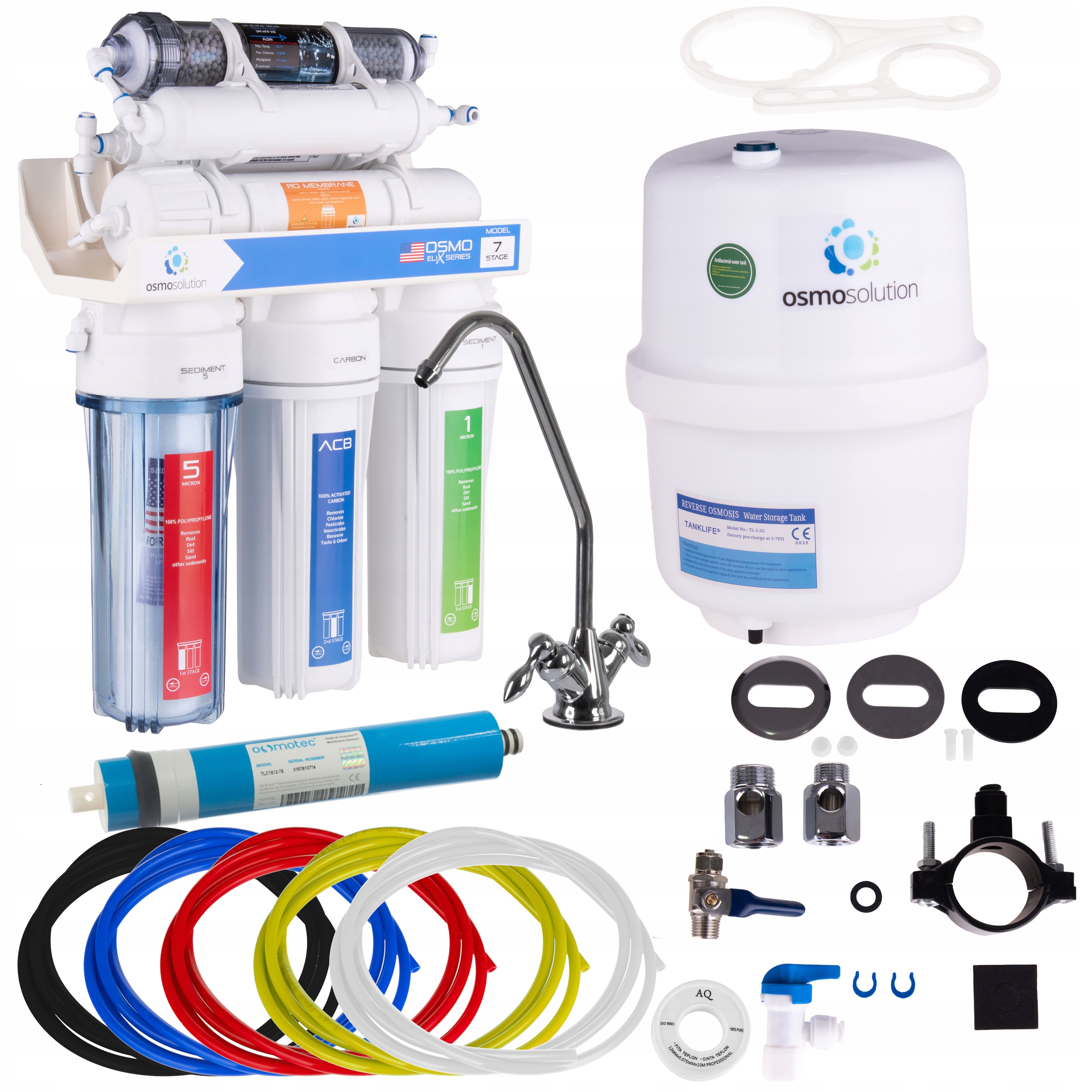 

Filtr Do Wody RO7 Redox Alkalizer Osmoza pH 8