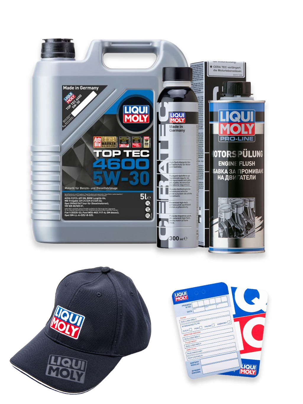 LIQUI MOLY CERA TEC OLEJ 5W30 TOP TEC 4600 GRATIS