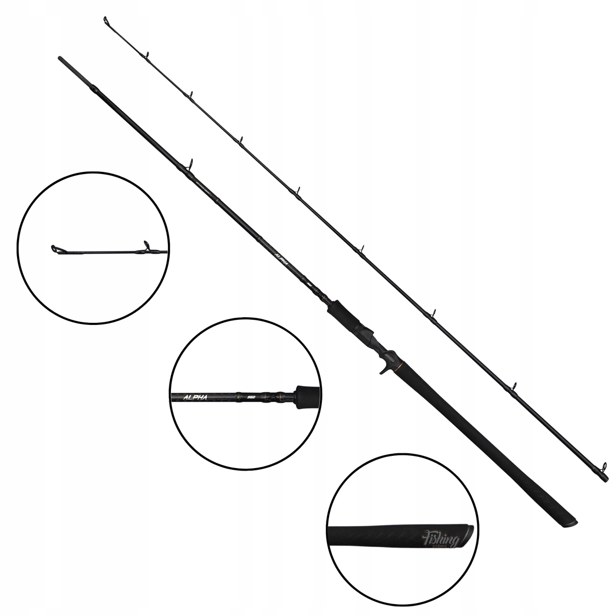 Wędka Castingowa Savage Gear Alpha SG2 Swimbait Bc 2.46m 60-120g 2sec