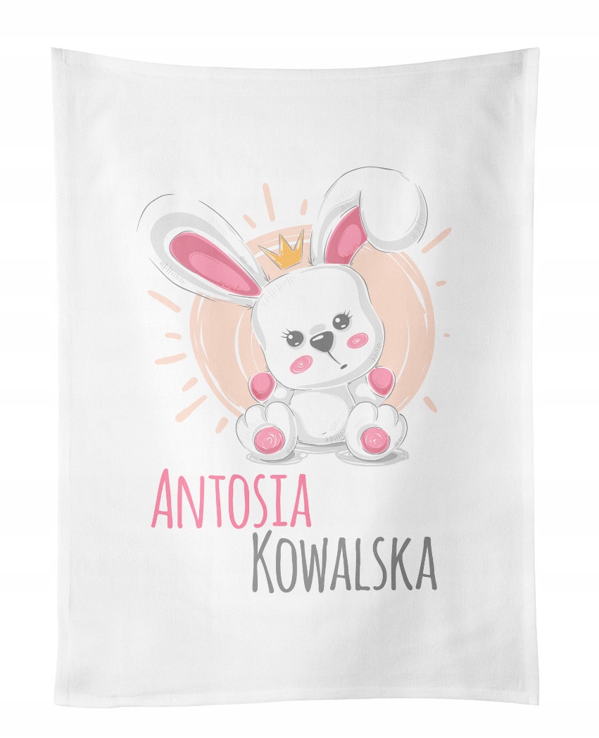 

Ręcznik do przedszkola 30x50 z Imieniem Dziecięcy