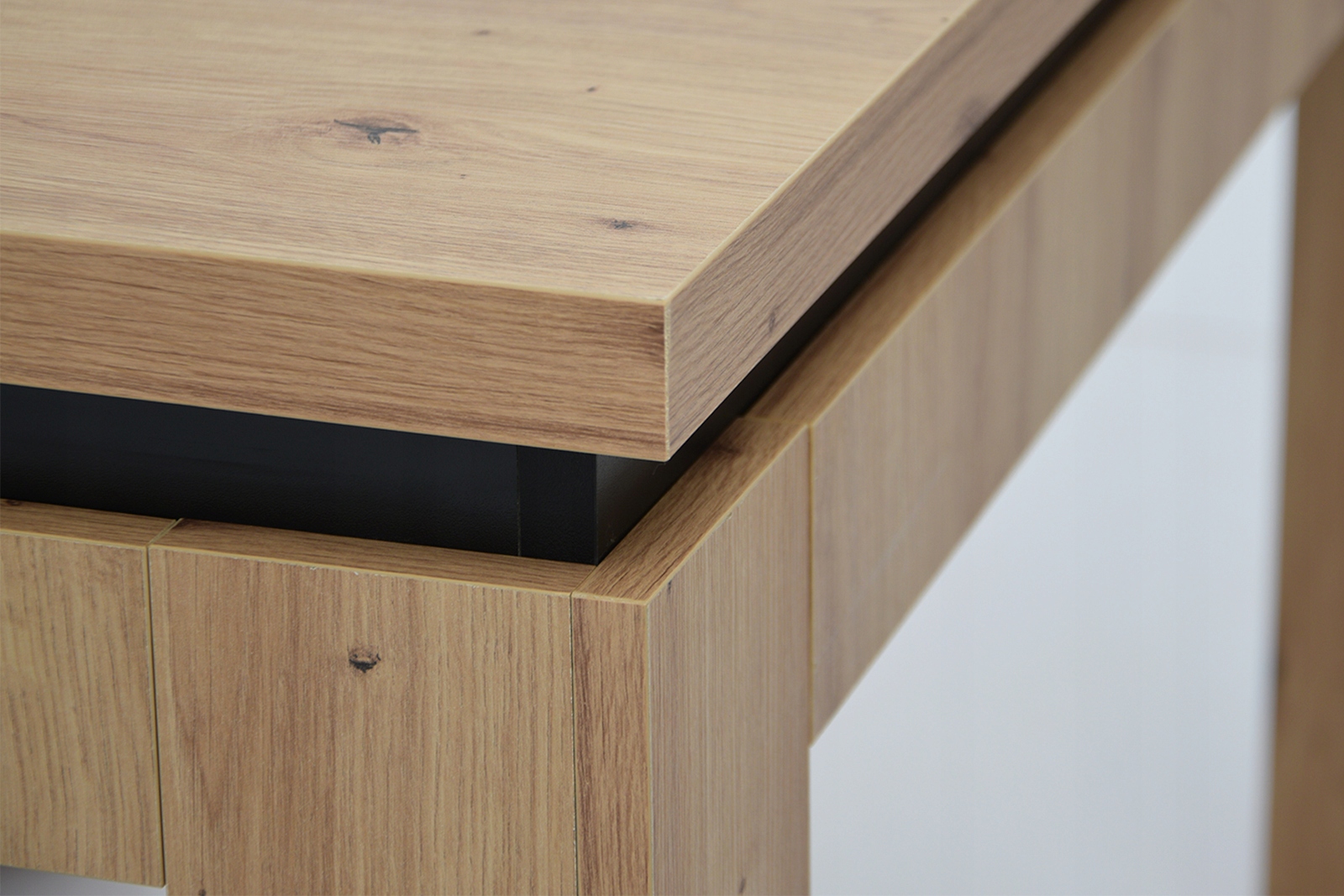 NOWOCZESNY Rozkładany stół 120 ARTISAN i 6 krzeseł Grubość blatu 3.2 cm