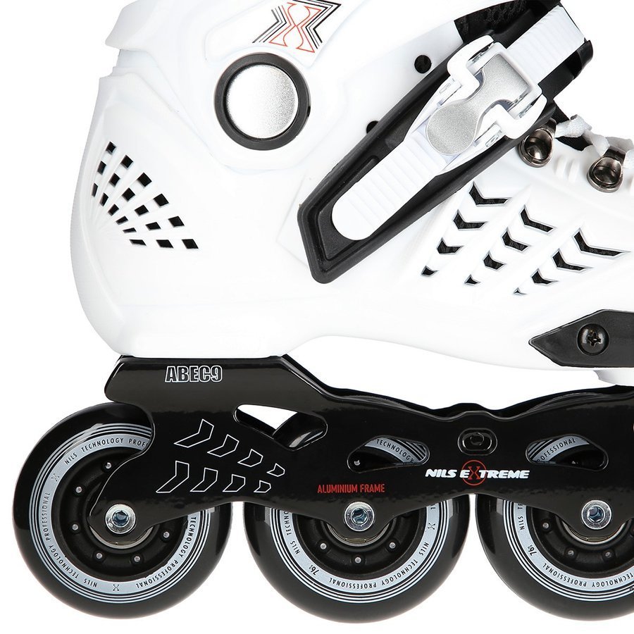 Młodzieżowe Łyżworolki Rolki FREERIDE Slalomowe 44 Materiał kół PU